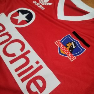 CAMISETA COLO COLO 1987 ROJA LAN CHILE