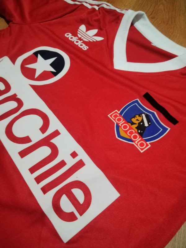 CAMISETA COLO COLO 1987 ROJA LAN CHILE
