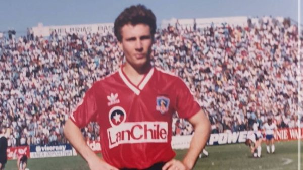CAMISETA COLO COLO 1987 ROJA LAN CHILE - Imagen 2